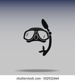 Diver vector icon