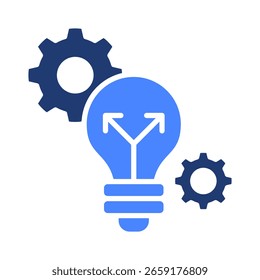 Divergent Icon Element For Design