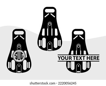 Divers SVG Printable Vector Illustration