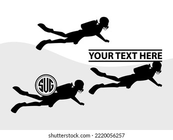 Divers SVG Printable Vector Illustration