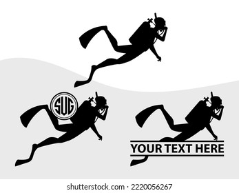Divers SVG Printable Vector Illustration