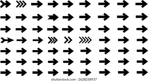 Diverse Arrow Signs and Icons High Quality Vector Graphics for Seamless Design