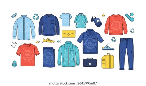Diverse Collection of Clothing Items for Various Style Needs
