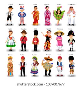 diverse ethnic group of kids of different nationalities and countries