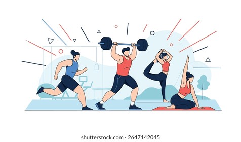Diverse Fitness Activities A Comprehensive Approach to Wellness and Healthy Lifestyle Choices
