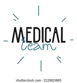 Diverso grupo de médicos y enfermeras. Concepto de combatientes de Frontline coronavirus aislados. Pancarta plana vectorial de los trabajadores sanitarios. Ilustración de dibujos animados del personal del hospital