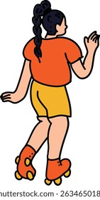 Diverso grupo de Personas ilustradas en la Colección de personajes de Vector	