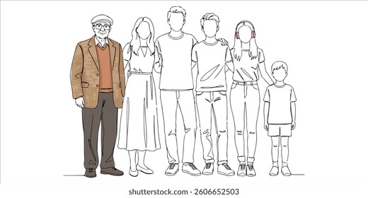 A diverse group of individuals stands united, representing a range of ages, personal styles, and cultural backgrounds. Their collective presence highlights inclusivity, celebrating the richness