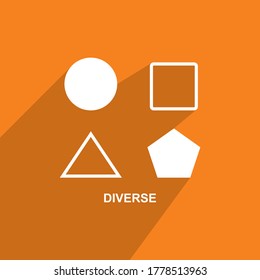 diverse icon, Business icon vector