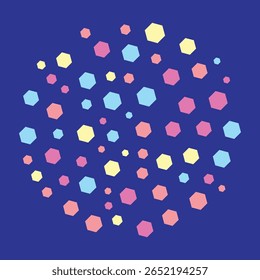 Coleção de padrões diversos Padrões geométricos e abstratos Definem padrões digitais vibrantes