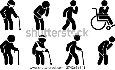 Diverse representations of people with disabilities and mobility aids