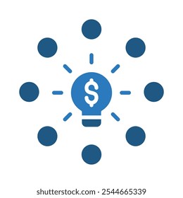 Diverse Services icon line vector illustration