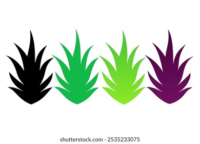 Diverse Styles of Vibrant Aloe Vera Vector Designs