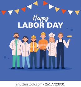 Diverse Workers Honored in a Vibrant Labor Day Tribute