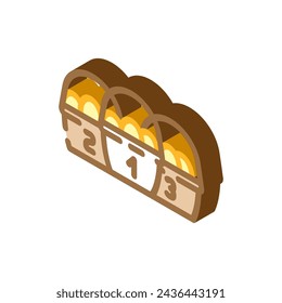 diversification financial advisor isometric icon vector. diversification financial advisor sign. isolated symbol illustration