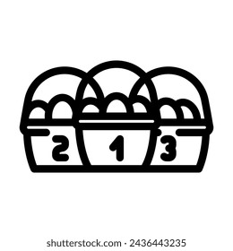 diversification financial advisor line icon vector. diversification financial advisor sign. isolated contour symbol black illustration