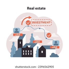 Diversification through real estate. A progressive investor branching into property, from urban apartments to countryside homes, broadening assets and prospects. Strategic property investment.