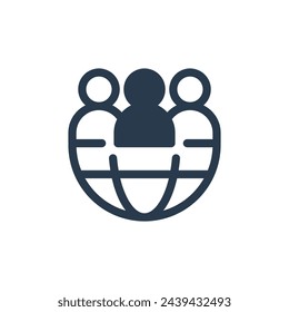 Diversity Advocacy Program Vector Icon Illustration