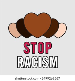 Diversity and Anti Racism Illustrations, Banners, Social Media Post Template Collection. Set of Design Elements for Diversity and Racial Equality.