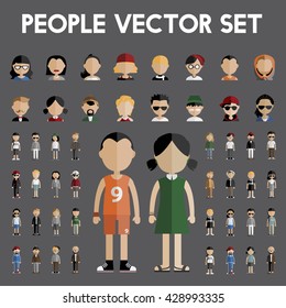 Concepto de Iconos de Diseño Plano para Personas de la Comunidad Diversidad