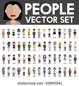 Concepto de Iconos de Diseño Plano para Personas de la Comunidad Diversidad