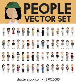 Concepto de Iconos de Diseño Plano para Personas de la Comunidad Diversidad