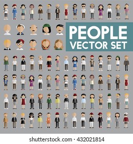 Concepto de Iconos de Diseño Plano para Personas de la Comunidad Diversidad