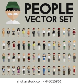 Iconos de diseño plano de la comunidad de la diversidad