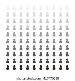 Diversity and difference vector illustration.