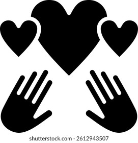 Diversity Glyph Icon Vector Design