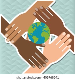 diversity  graphic design, vector illustration