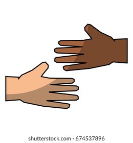 Diversity handshake symbol