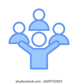 Diversity Icon Element for Design