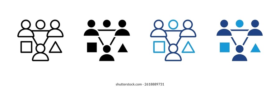 Diversity Icon Element For Design