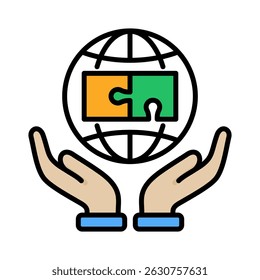 Diversity Icon Element for Design