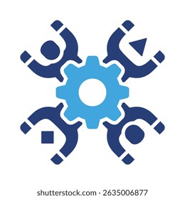 Diversity Icon Element for Design