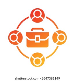 Elemento de icono de diversidad para el diseño