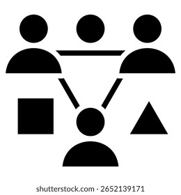 Elemento De Ícone De Diversidade Para Design