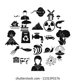 Diversity icons set. Simple set of 25 diversity vector icons for web isolated on white background