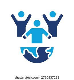 Diversity Inclusion Symbol Mixed Vector Illustration
