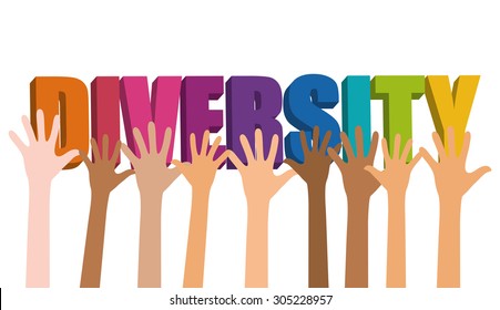 Diversity people design, vector illustration eps 10.
