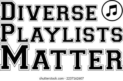 Diversity playlists matter for msuic