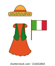 diversity of races over white   background vector illustration