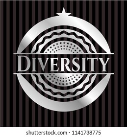 Diversity Silver Emblem Stock Vector (Royalty Free) 1141738775 ...