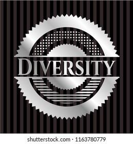 Diversity silvery emblem