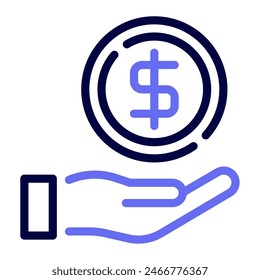 Divest icon for web, app, infographic, etc