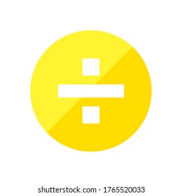 diseño de iconos de estilo plano dividido, tema de finanzas matemáticas y educación Ilustración vectorial
