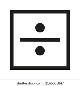 divide icon black and white