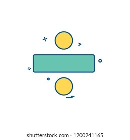Divide icon design vector 