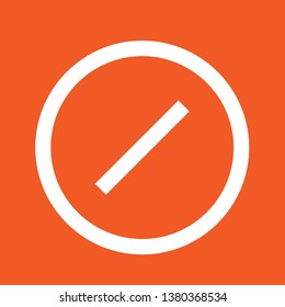 Divide icon, stock vector illustration, EPS10.